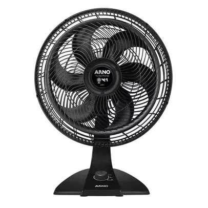 Ventilador de Mesa Arno Turbo Force 2 Em 1 VF42 40cm Preto - 220V