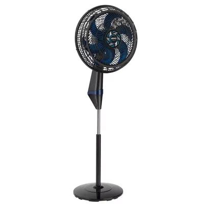 Ventilador de Coluna Arno Xtreme Force Breeze VB4C 40 cm com 3 velocidades e 6 Pás - Preto