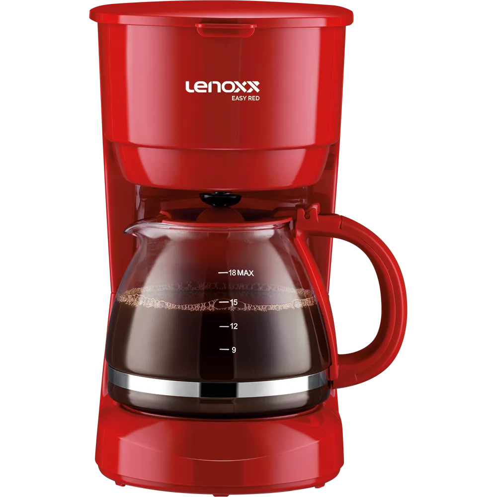 Imagem do produto Cafeteira Elétrica Easy Red PCA019 - Lenoxx 220V