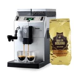 Máquina Cafeteira Expresso Automática Saeco Lirika Com Cappuccinador 110v