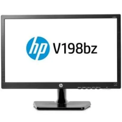 [KABUM] Monitor HP 18,5´ LED VGA E DVI - V198bz - R$300