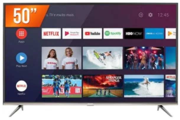 Smart TV LED 50" Ultra HD 4K Semp | R$2031