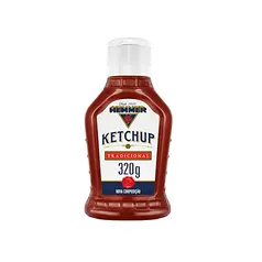 [SUPER R$4,86] [REC] Ketchup Tradicional Hemmer Bisnaga 320g