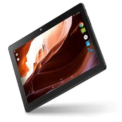  [Reembalado] Tablet Multilaser M10A 3G 2GB 16GB Quad Core Android 7.0 Dual Câmera 10 Pol. HD IPS Preto - NB253OUT