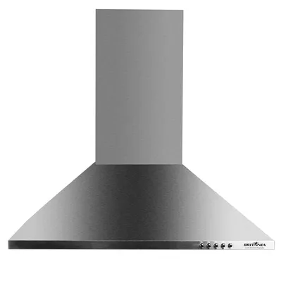 Coifa de Parede Britânia 60cm Depurador e Exaustor Pirâmide  Inox BCO65I - 127 Volts