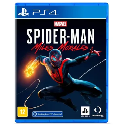 Jogo Marvel's Spider-Man: Miles Morales - PS4 (Up gratuito para PS5)