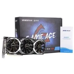 (AME 2%) RX 580 8G TOP DE LINHA COM 3 FANS