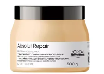 L`Oréal Prof Absolut Repair Gold Quinoa+Protein - Máscara Capilar 500gr