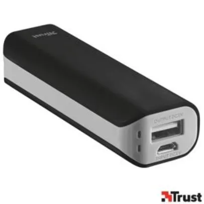 Carregador Portátil 2200 mAh para Smartphones e Tablets Preto - Trust