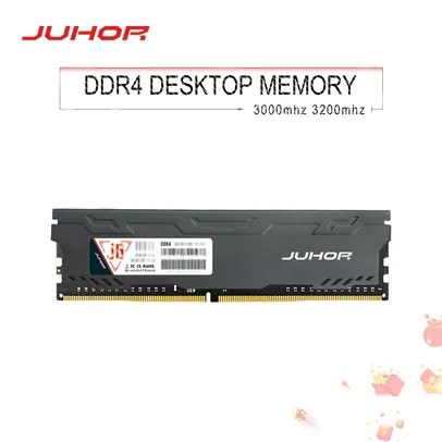 [PRIMEIRA COMPRA] Memória RAM DDR4 Juhor 8GB 3000MHz | R$146