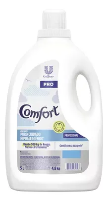 [Leve 6] Comfort amaciante puro cuidado com fórmula hipoalergênica 5l pro