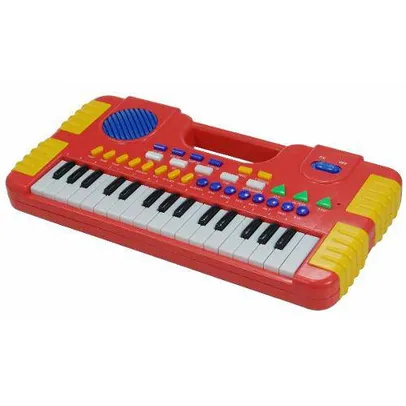 Teclado Musical Infantil Eletrônico 32 Teclas 8 Instrumentos Rec e Reprodução