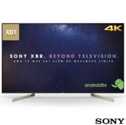 Smart TV 4K Sony LED 55” com X-Motion Clarity, 4K X-Reality Pro, UpScalling e Wi-Fi - XBR-55X905F - SOXBR55X905F_PRD
