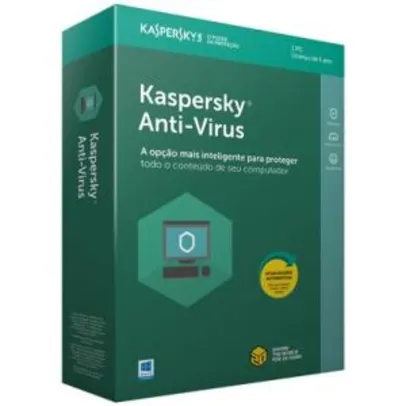 Kaspersky Antivírus 2018 1 PC
