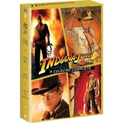 DVD Quadrilogia Indiana Jones