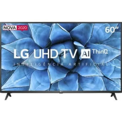 [AME R$ 2976] Smart TV Led 60'' LG 60UN7310 Ultra HD 4K | R$ 3200