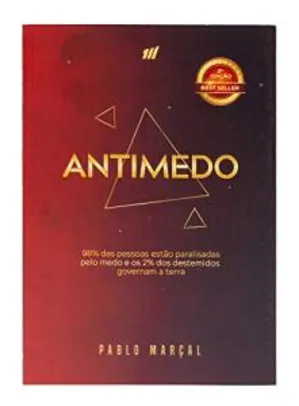 Livro ANTIMEDO – Pablo Marçal | R$132