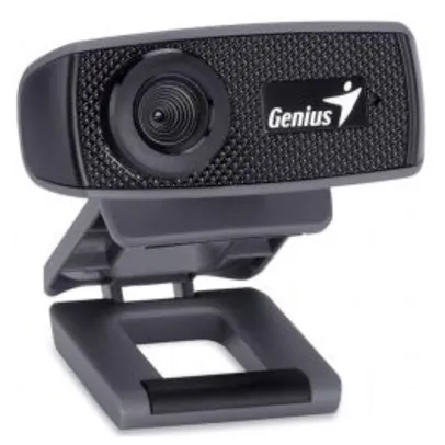 Webcam Genius FaceCam 1000X V2 HD 720p 1MP Preto - 32200003400