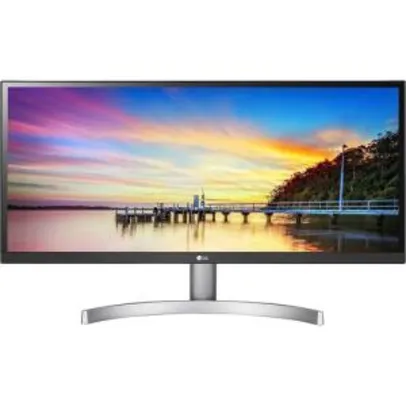 Monitor 29" LG 29WK600 IPS Ultrawide Full HD HDR 10 - R$1320
