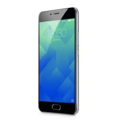 Vi Smartphone Meizu M5s 5.2" octacore 3GB + 32GB Dual SIM 4G leitor biométrico - Cinza - R$599