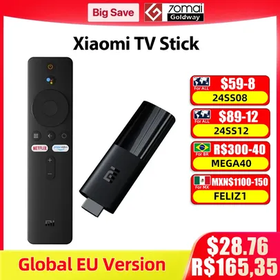  [Taxa inclusa] Mi Tv stick 1080p