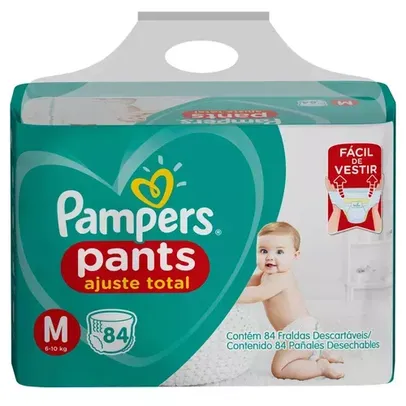 Fralda Pampers Tamanho M Pants 80 Unidades