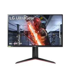 Monitor Gamer LG UltraGear 27 Full HD, 144Hz, 1ms, IPS, HDMI e DisplayPort, HDR 10, 99% sRGB