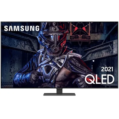 Smart TV Samsung 65" QLED 4K 65Q80A Modo Game Processador IA Som em Movimento Lite Tela sem limites 