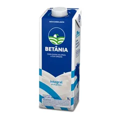 Leite UHT Integral Edge Betânia 1L