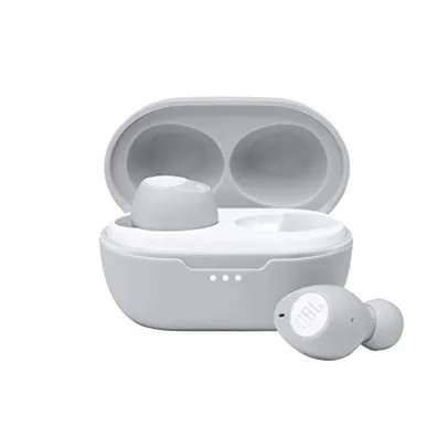 Fone de Ouvido Bluetooth JBL Tune 115TWS Intra-auricular Branco - R$336