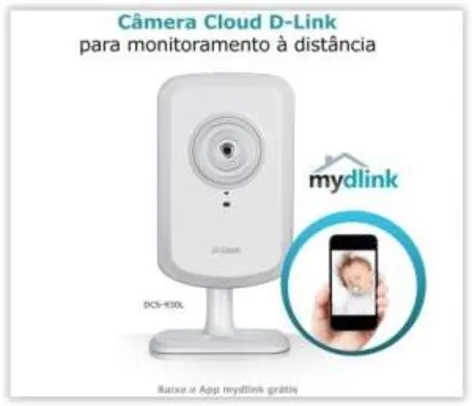 [Salter] Camera IP + Repetidor Wireless DCS-931L - D-Link   por R$ 160