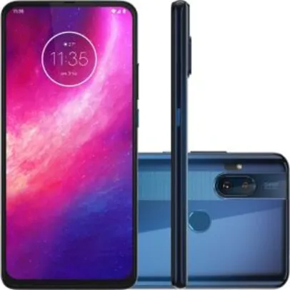 [Cartão shoptime] Smartphone Motorola One Hyper 128GB Dual Chip 4GB RAM Tela 6.5