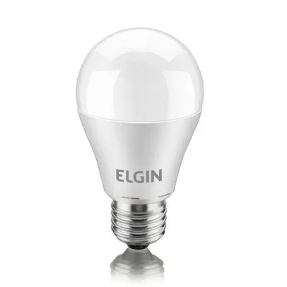 Kit Lâmpadas LED Elgin - 10 Unidades Branca E27 9W R$ 50