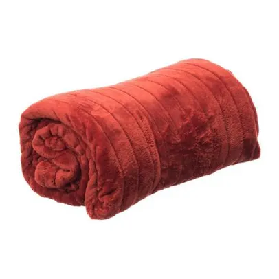 Cobertor de Casal New Cozy Vermelho - ETNA - Cobertor 