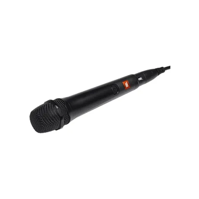 Microfone com Fio Dinâmico JBL PBM100 Wired Microphone, Preto - JBLPBM100BLK