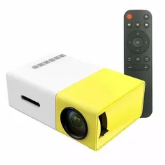 Mini Projetor Led Portatil 600 Lumens 1080P Yg300