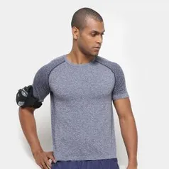 [Tamanho P com Frete Grátis] Camiseta Gonew Seamless Masculina - Marinho