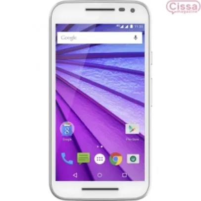 Smartphone Motorola Moto G 3º Geração Colors XT1543 RAM 1GB Branco - R$700
