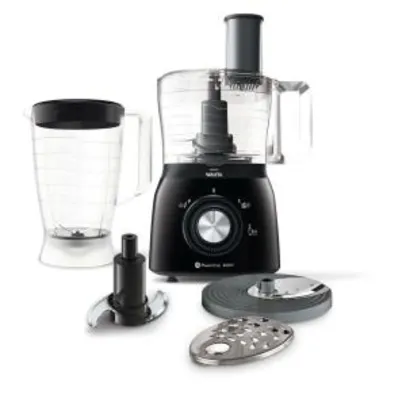 Multiprocessador de Alimentos 5 em 1 Philips Walita RI7630 600W 2Velocidades Preto