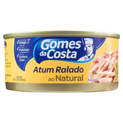 Atum Ralado ao Natural Gomes da Costa Lata 130g