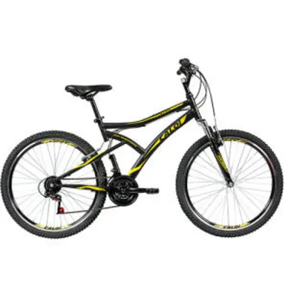 [R$ 379,53 AME] Bicicleta MTB Caloi Andes - Aro 26 - 21 velocidades - Preta