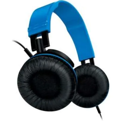Saindo por R$ 60: [Walmart] Fone de Ouvido com Alça Philips SHL3000BL/00 Estilo DJ - Azul por R$ 60 | Pelando