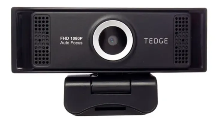 Webcam Gamer Full Hd 1080p Tripé Foco Auto Tedge