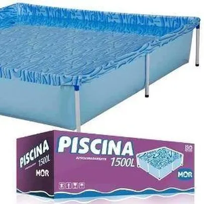 Piscina 1.500 Litros Mor : Amazon.com.br: Jardim e Piscina | R$164