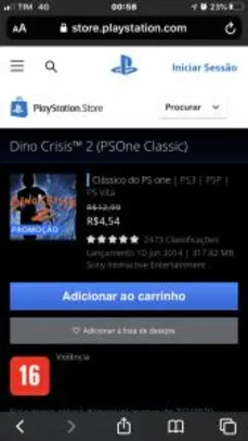 Dino Crisis™ 2 (PSOne Classic)