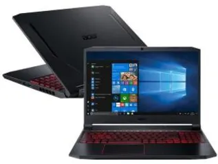 Notebook Gamer Acer Nitro 5 Intel Core i5 16GB - 512GB SSD, GTX 1650ti 15,6” Full HD 144Hz | R$5722