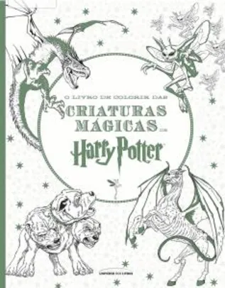 [Prime] O livro de colorir das criaturas mágicas de Harry Potter - Pocket | R$4,90