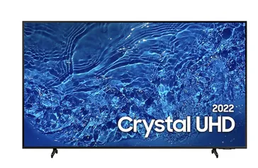 Samsung Smart TV 65 polegadas Crystal UHD 4K 65BU8000 2022, Painel Dynamic Crystal Color, Design sli