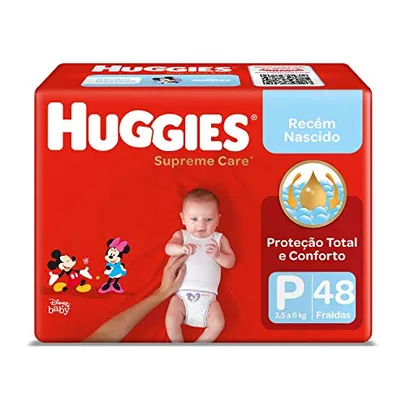 [Rec] Fralda Huggies Supreme Care P - 48 fraldas