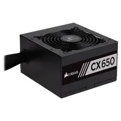 Fonte Corsair CX650 Plus Bronze PFC Ativo | R$419